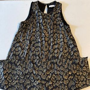 Calvin Klein cheetah print dress